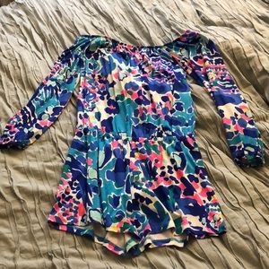 Lilly Pulitzer long sleeve romper